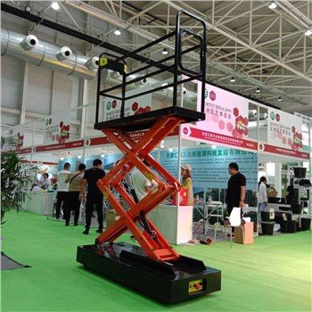 Greenhouse Hydraulic Scissor Lift Trolley
