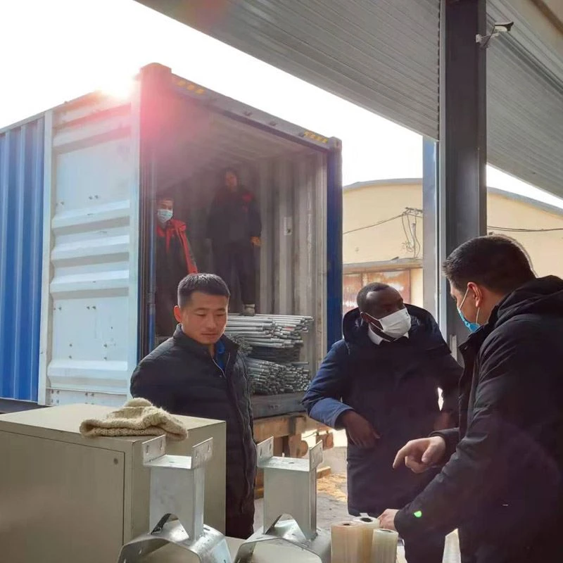 Customer Visit Jianda Greenhouse Material Co., Ltd