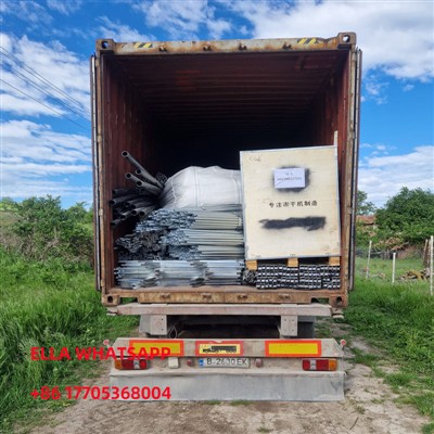 GREENHOUSE MATERIAL ARIVE CUSTOMER SITE